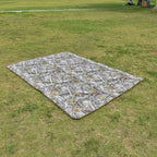 Poncho Liner Military Insulation Outdoor Camping Blanket for Travel, Beach, Grass, Picnic, Car Emergency, Outdoor, Survival