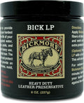 Bickmore Heavy Duty Leather Conditioner, Scratch Repair - LP 8oz | Preservative, Protector & Restorer Balm for Dry, Cracked, Scratched Leather | Made in USA