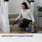 BISSELL Little Green Proheat Portable Deep Cleaner/Spot Cleaner and Car/Auto Detailer with self-Cleaning HydroRinse Tool for Carpet and Upholstery, 2513E
