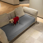 gogobunny 3X Stronger Waterproof Pet Blanket, Scratch Proof Furniture Protector for Dogs Cats, Reversible Cover 30x70 Inch, Dark Grey/Light Grey (Pack of 2)