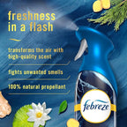 Febreze Air Mist Air Freshener Spray, Odor-Fighting Room Spray, Air Fresheners for Home and Bathroom and Kitchen, Aerosol Can, Ocean Scent, 8.8oz (Pack of 3)