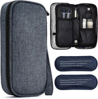 apollo walker Insulin Cooler Travel Case Diabetic Medication Cooler with Ice Packs and Insulation Liner insulin travel case tsa approved