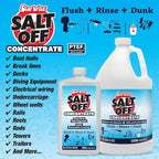 STAR BRITE Salt Off Concentrate - Ultimate Salt Remover Wash & Marine Engine Flush for Boats, Vehicles, Trailers, and More - 128 OZ Gallon (093900N)
