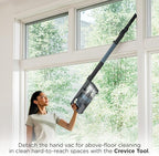 Shark Pet Cordless Stick Vacuum with XL Dust Cup, LED Headlights, Removable Handheld Vac, Crevice Tool, Portable Vacuum for Household Pet Hair, Carpet & Hard Floors, 40min Runtime, Ice Blue, IX141AMZ