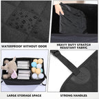 HOMBYS Back Seat Extender for Dogs,Dog Car Seat Cover with Storage Car Organizer,Dog Car Seat Extender with Storage for Front or Back Seat,Waterproof Scratch Proof Cover for Cars Trucks and SUVs,Large