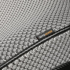 Auto Newer Luxury Breathable Car Seat Cover Fit Four Seasons, Universal Front of Car Seat Cushions, Bottom Seat Covers of Full Wrapped Edge,Universal Fit for 95% Cars,SUV,Pickup,Van(Grey，2PCS)