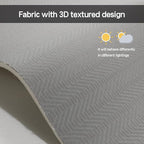 coverdream 2026 Rav4 Seat Covers Custom Fit for 2026 Toyota Rav4 Hybrid (LE,XLE Premium) SUV,Full Set Polyester Car Seat Protector Black & Grey