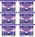 Moisture Absorbers 6 Packs, 10.8 Oz Lavender Vanilla Efficient Humidity Absorber ＆ Odor Eliminator Boxes, Refillable Car Dehumidifier for Closet, Bathroom, Basement＆ RV