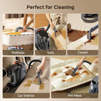 Uwant Portable Carpet and Upholstery for Deep Cleaner, 18Kpa Carpet Cleaner Machine for Cars, Pets with Cleaning Tool and Self Cleaning for Spot, Rug, Couch