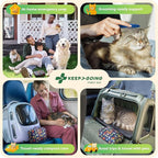 KeepGoing Pet First Aid Kit for Dogs & Cats – Emergency Kit for Travel, Car & Camping – Pet Essentials & Supplies – Dog & Cat Travel Accessories