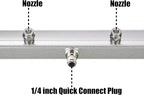 M MINGLE Pressure Washer Undercarriage Cleaner, Under Car Wash, with 45 Degree Angled Wand