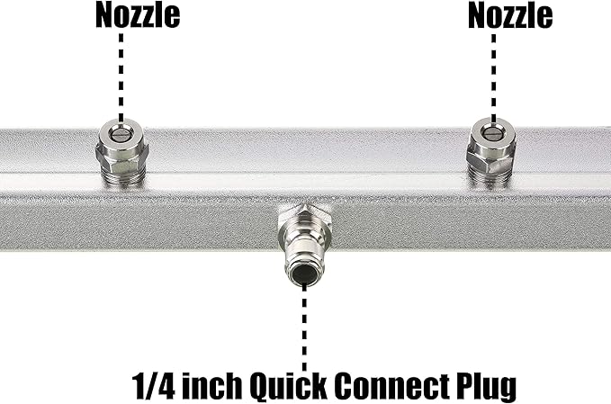 M MINGLE Pressure Washer Undercarriage Cleaner, Under Car Wash, with 45 Degree Angled Wand