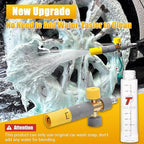 Tool Daily Foam Cannon, Small Foam Cannon for Pressure Washer, 5 Power Washer Nozzle Tips, 1/4 Inch Quick Connect