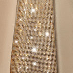 CAR PASS Beige Oxford Bling Diamond Car Seat Covers Full Set Interior Sets, Waterproof Shining Glitter Sparkly Crystal Universal Armrest Fit 95% Automotive Truck SUV Cute Women Girl, Beige Rhinestone