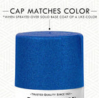 Rust-Oleum 299425-6PK Specialty Glitter Spray Paint, 10.25 Oz, Royal Blue, 6 Pack