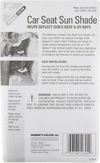 Mommy’s Helper Car Seat Sun Shade Cover – Heat Reflective Car Seat Sun Protector for Baby & Toddler – Universal Fit Carseat Cover for Summer – Blocks Sun & UV to Help Reduce Heat Buildup