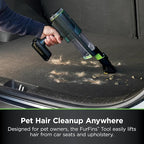 Shark PowerBoost Cordless 2-in-1 Car/Home Handheld PowerVac, Powerful Suction, 40 Minute Runtime, Portable, 3 Cleaning Modes, LED Screen, Furfins Tool, Duster Crevice Tool, Charcoal, BH102