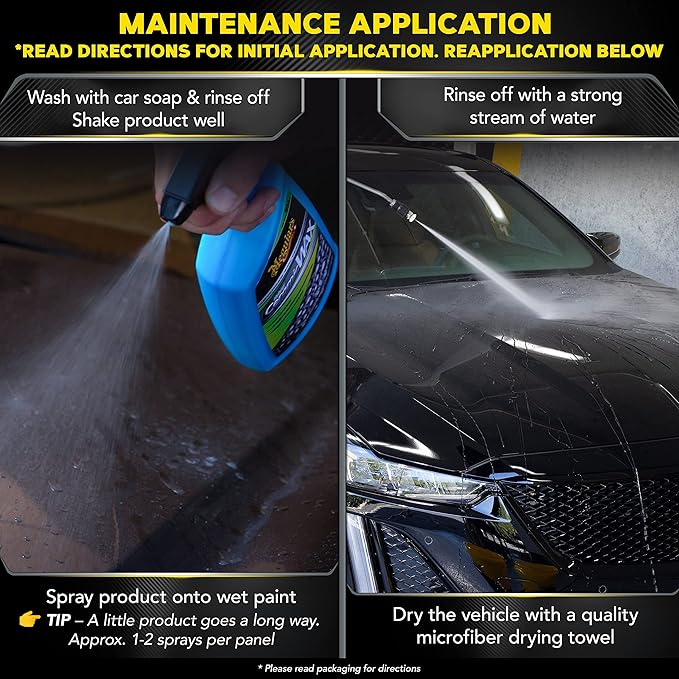 Meguiar's G55163 Premium Wash & Hybrid Ceramic Wax Kit