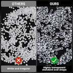 Unscented Aroma Beads for Car Freshies, 1.6LB Premium EVA Beads for DIY Car Fresheners, Freshie Supplies for Making Scented Sachets, Absorbs 28% Fragrance Oil, Heat Resistant
