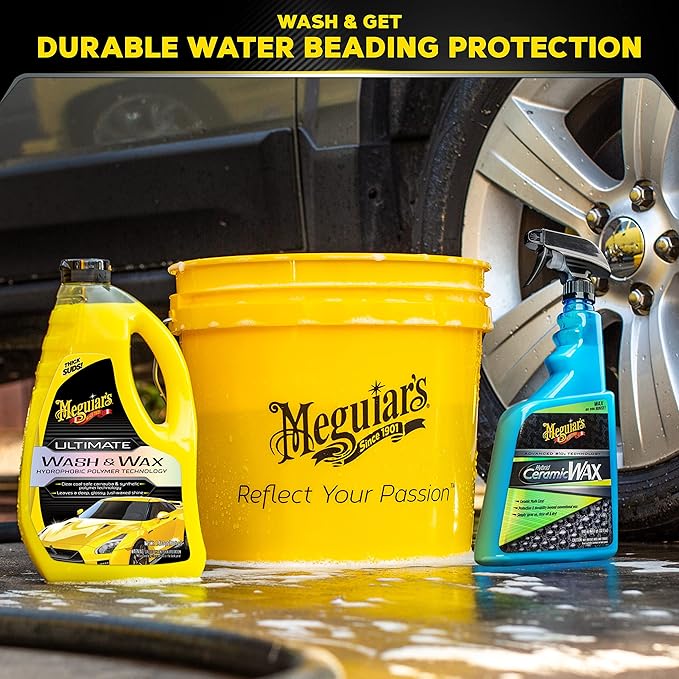 Meguiar's G55163 Premium Wash & Hybrid Ceramic Wax Kit