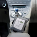 MOSO NATURAL Air Purifying Bag. Bamboo Charcoal Air Freshener, Deodorizer, Odor Eliminator, Odor Absorber for Cars and Home. 200g / 500g Charcoal Color