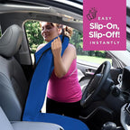 lebogner Waterproof Sweat Towel Car Seat Cover for Post Gym Workout, Running, Swimming, Beach and Hiking (Blue)