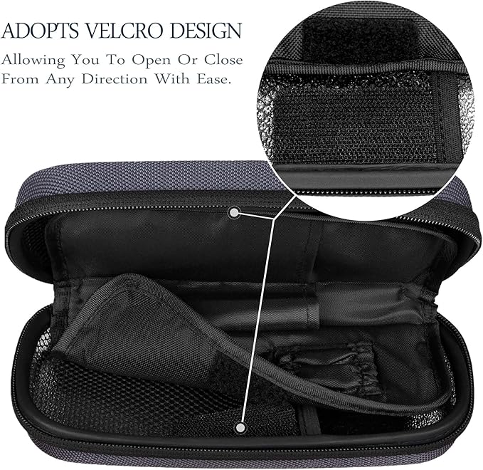SHBC Insulin Cooler Travel Case for Diabetic Organize Medication Insulated Cooling Bag with 2 Ice Packs Gary