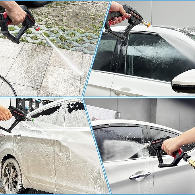 Tool Daily Pressure Washer Tips, Set of 7 Power Washer Nozzle Tips Multiple Degrees, 1/4 Inch Quick Connect, 3.5 GPM