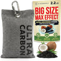 2.2 lbs (1000g) Activated Coconut Charcoal Odor Absorber for Strong Odor in Car, Home, Closet - Large Natural Air Purifying Bag - Non Toxic Deodorizer Odors Eliminator for Car Smoke Dog Cat Pet Smell