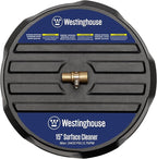 Westinghouse Universal 15” Pressure Washer Surface Cleaner Attachment - 3400 Max PSI, 1/4” Connector - For Gas and Electric Pressure Washers
