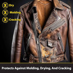 Fiebing's Leather Cleaner & Conditioner (8 oz) - All Purpose Wax-Free Color Safe Formula Protects & Strengthens All Leather - Prevents Molding, Cracking, Water Spots & Salt Stains on Car, Shoe, Purse