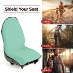 lebogner Waterproof Seat Cover, Sweating Towel for Post Gym Workout, Running, Swimming, Beach and Hiking, Universal Fit Anti-Slip Seat Protector for Cars, SUVs and Trucks, Machine Washable, Mint Green