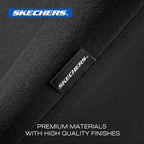 Skechers Seat Covers, Premium Breathable Polyester Car Seat Covers, Car Seat Covers Full Set Airbag Compatible, Automotive Comfort for Most Cars, Vans, Trucks, SUVs (Full Set,Black)