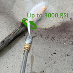 JOEJET Turbo Nozzle Pressure Washer, Rotating Pressure Washer Nozzle with 1/4" Quick Connect, 7 Spray Nozzle Tips with Nozzle Holder, 3000 PSI, Orifice 3.5
