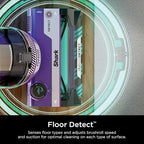 Shark POWERDETECT Upright Vacuum Cleaner with HEPA Filter, Heavy Duty Vacuum with Powerful Suction for Pet Hair Pickup, DuoClean Technology, Powered Lift-Away, Ideal for Carpets & Hardfloors, AZ4002