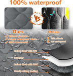 URPOWER Dog Car Seat Cover for Back Seat - Waterproof Car Seat Protector for Child Carseat & Pets, Nonslip Car Seat Covers for Full Size SUVs & Trucks