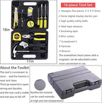 Car Emergency Kit,Emergency Roadside Kit for Car,Car Accessories for Women or Men,Car Safety Kit with Jumper Cables 11.8 FT,Tow Strap,Folding Survival Shovel,Roadside Emergency Kit
