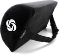 SAMSONITE - Half Moon Lumbar Support Pillow, Elevates Comfort, 100% Pure Memory Foam, Fits Most Seats