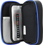 YOUSHARES Insulin Cooler Travel Case - Medication Diabetic Insulated Organizer Portable Cooling Bag for Insulin Pen and Diabetic Supplies with 2 Cooler Ice Pack