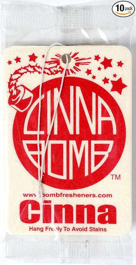 Cinna Bomb Air Freshener Pouch Pack 10 Pack