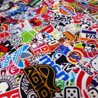 Free Tool Kit EZAUTOWRAP ES Bomber Hellaflush Anime Cartoon Car Vinyl Wrap Sticker Decal Air Release - 60"X72" (5FT X 6FT)
