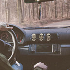 Car Air Freshener Vent Clip Men Women Car Interior Accessories 3 Pack Cute Skull Car Air Conditioner Vent Decoration, for Automotive Home Room Bathroom Christmas Halloween Gifts