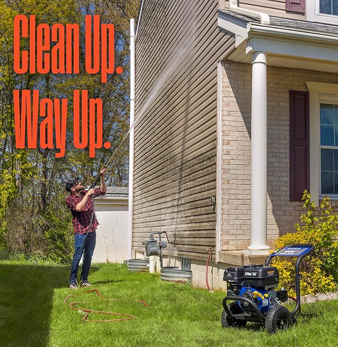 Westinghouse WPX3800 Gas Pressure Washer, 3800 PSI and 3.6 Max GPM, Onboard Soap Tank, Spray Gun and Wand, 5 Nozzle Set, for Cars/Fences/Driveways/Homes/Patios/Furniture, Black
