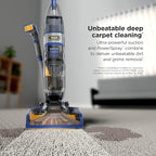 Shark CarpetXpert HairPro | Upright Carpet, Area Rug & Upholstery Cleaner | Carpet Shampooer | Handheld Spot & Stain Eliminator | Pet Hair Pickup & Odor Removal | 2 Cleaning Tools | Cobalt | EX251BRN