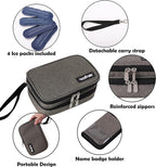 apollo walker Insulin Cooler Travel Case Diabetic Medication Cooler with Ice Packs and Insulation Liner