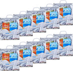 Superio Hot and Cold Insulated Bags for Food Delivery, Grocery Shopping Bags, Food Storage for Hot and Frozen Food for Travel, Disposable Cooler Bag, Reinforced Thermal Lunch Bag (10, 12"x13.5")