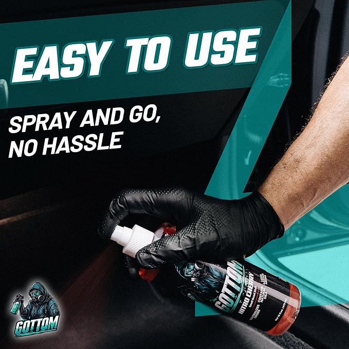 Gottom Air Freshener Spray - Long Lasting Odor Eliminator - 16 oz (Nitro Cherry) - Car Scent, Auto Odor Remover, Fresh Fragrance, Air Freshener for Trucks, SUVs, RVs & more