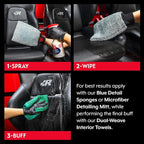 Griot's Garage Leather 3-in-1 Spray, Cleaner and Conditioner for Leather and Vinyl, Car Seats and Vehicle Interior, Truck, RV, Boats, and Home, 10963, 22 oz