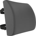 FORTEM Lumbar Support Pillow for Office Chair, Lumbar Support Pillow for Car, Back Rest for Gaming, Memory Foam Pillow, Desk Chair Cushion, Breathable & Washable Cover, Adjustable Straps