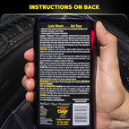 Meguiar’s Endurance Tire Gel, G7516, Premium Tire Shine Gel for a Lasting Glossy Finish, Helps Keep Tires Looking Deep Black and Clean, Top Christmas Gift Ideas for Car Guys and Girls, Purple, 16 Oz